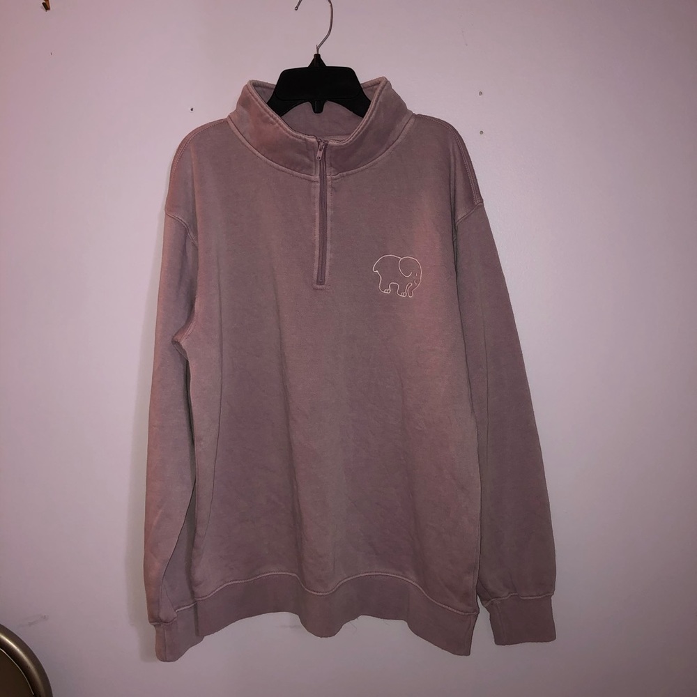 ivory ella quarter zip jacket